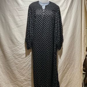 Current Elliot Black/White Maxi Dress